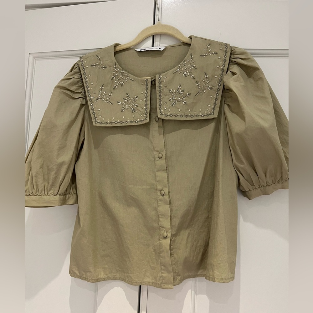 Blouse puffy Sleeve